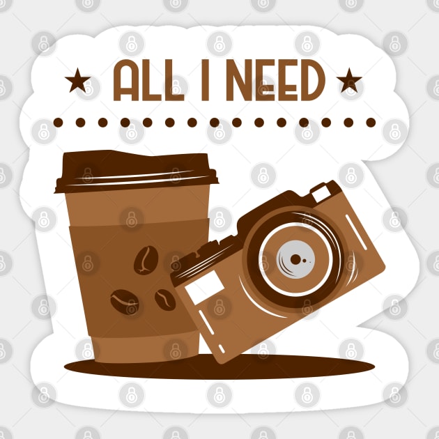 All I Need Sticker by Kylie Paul